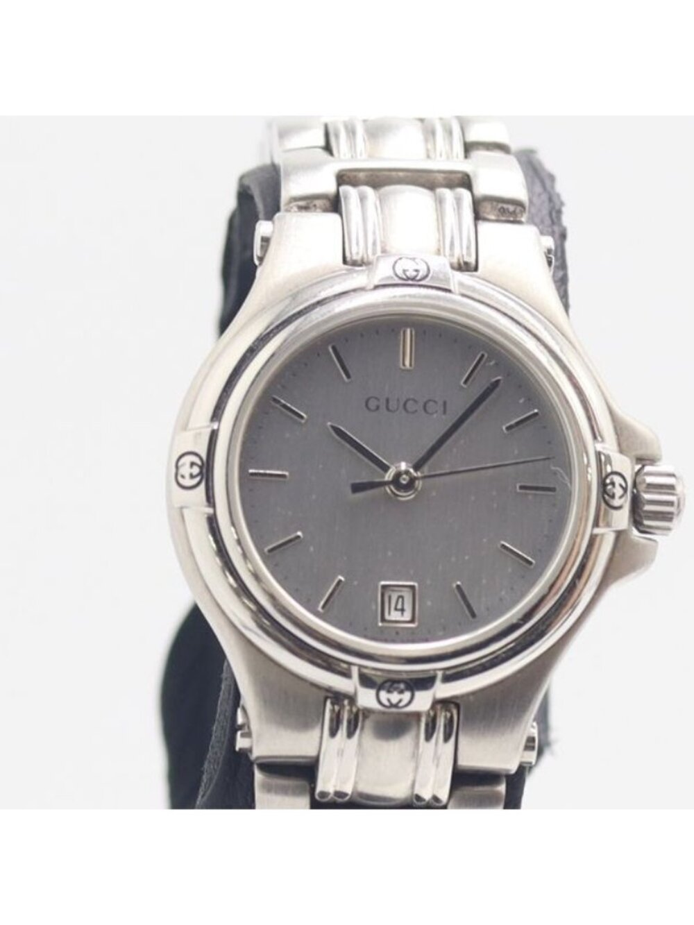Gucci Date Gray Dial Watch